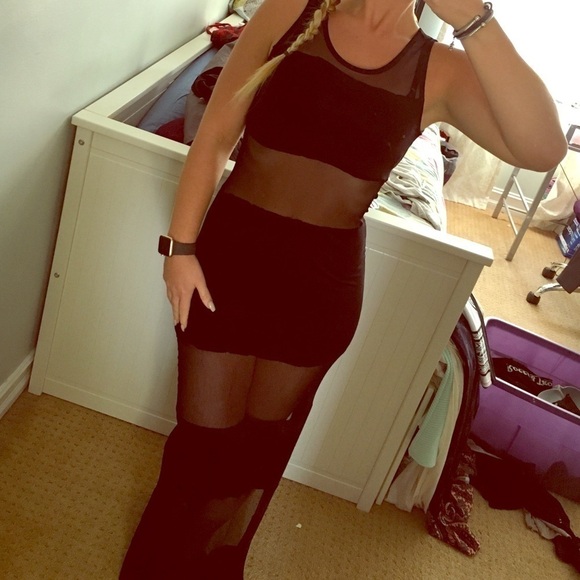 NWT lace maxi - Picture 1 of 2